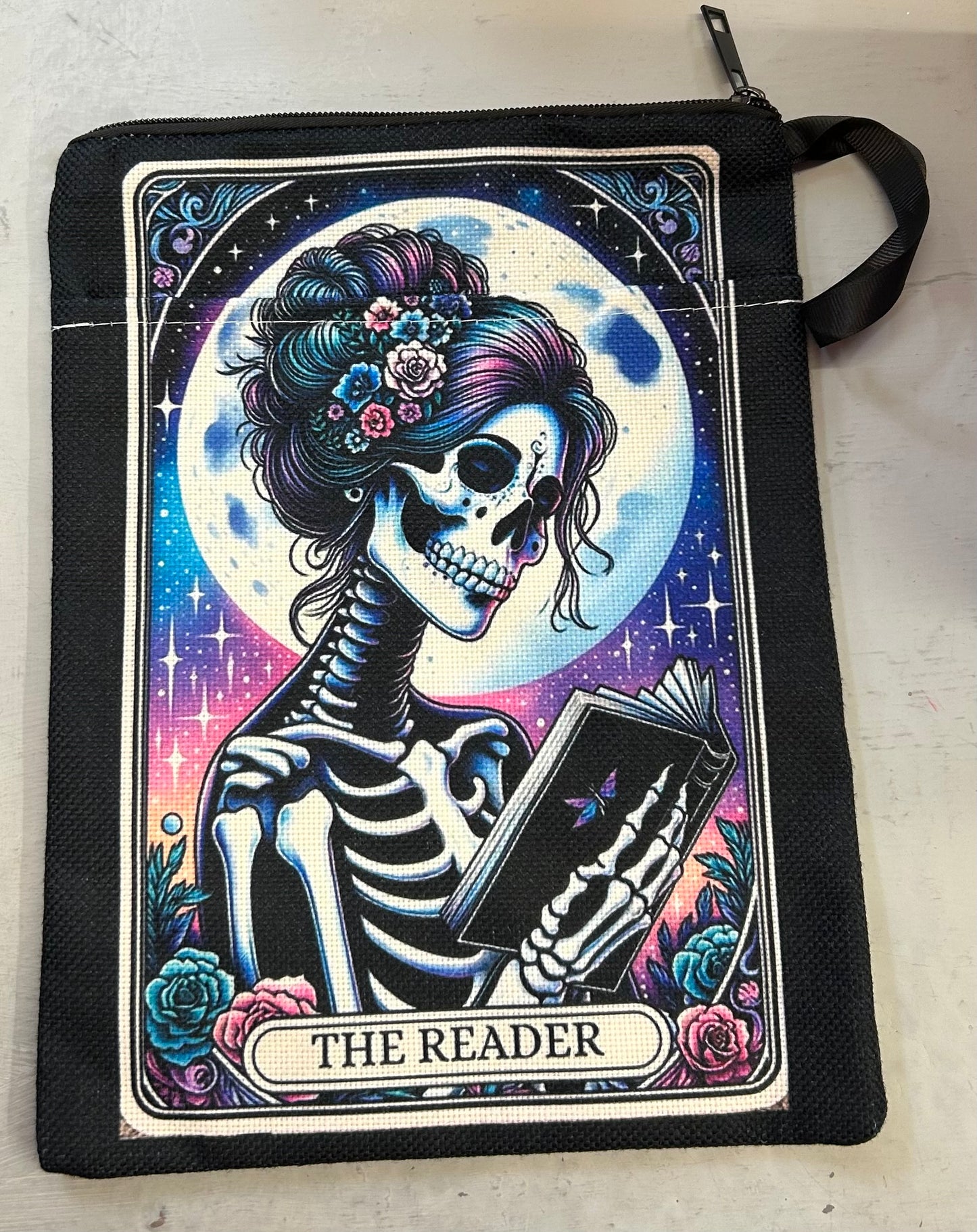 The Reader Bright colours Book Pouch