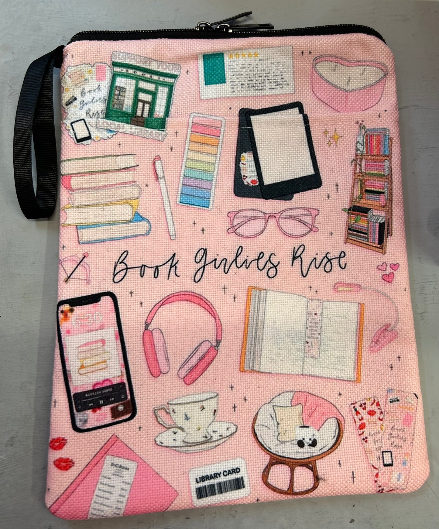 Book Girlies Rise Book Pouch