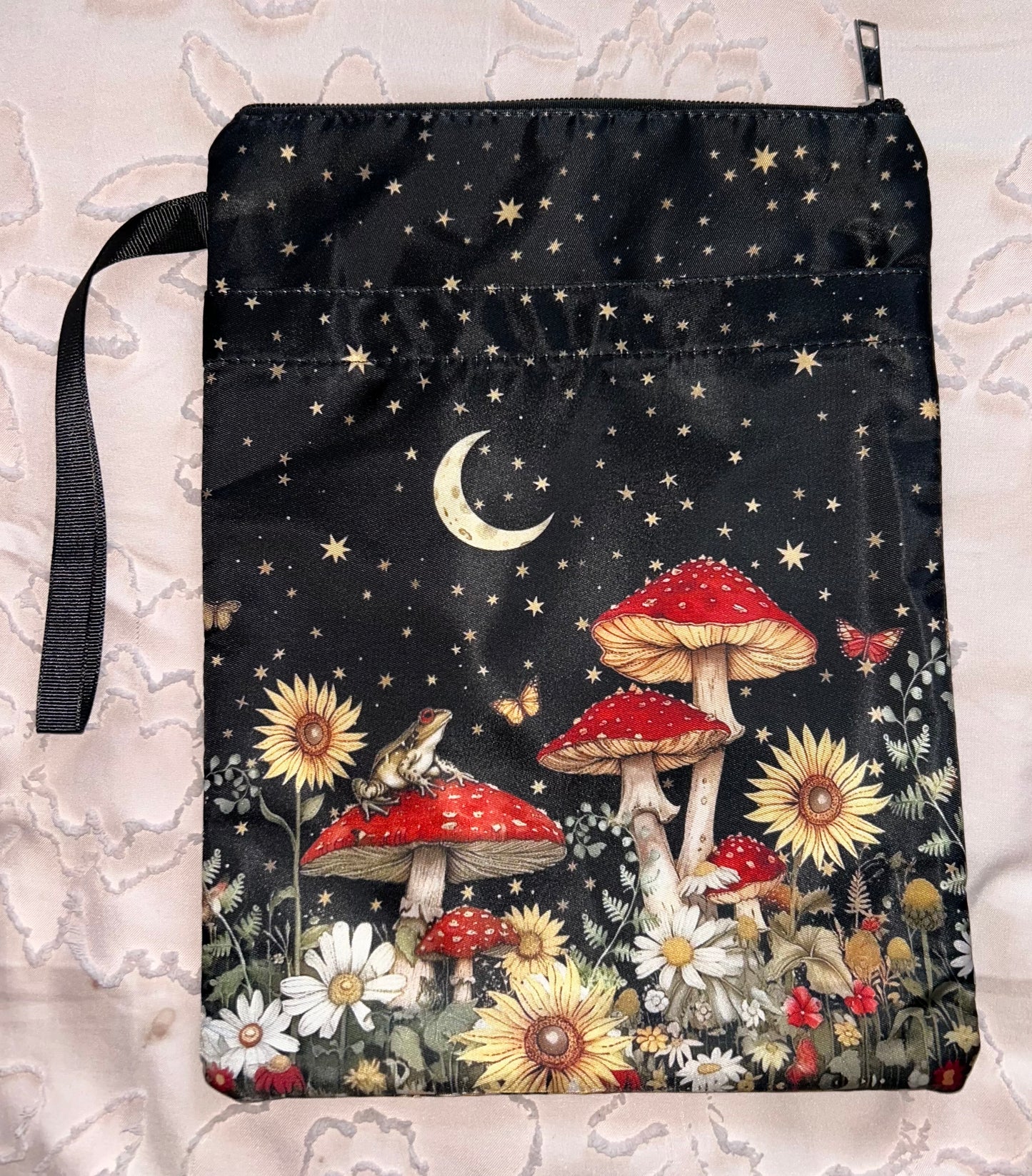 Toadstool Book Pouch