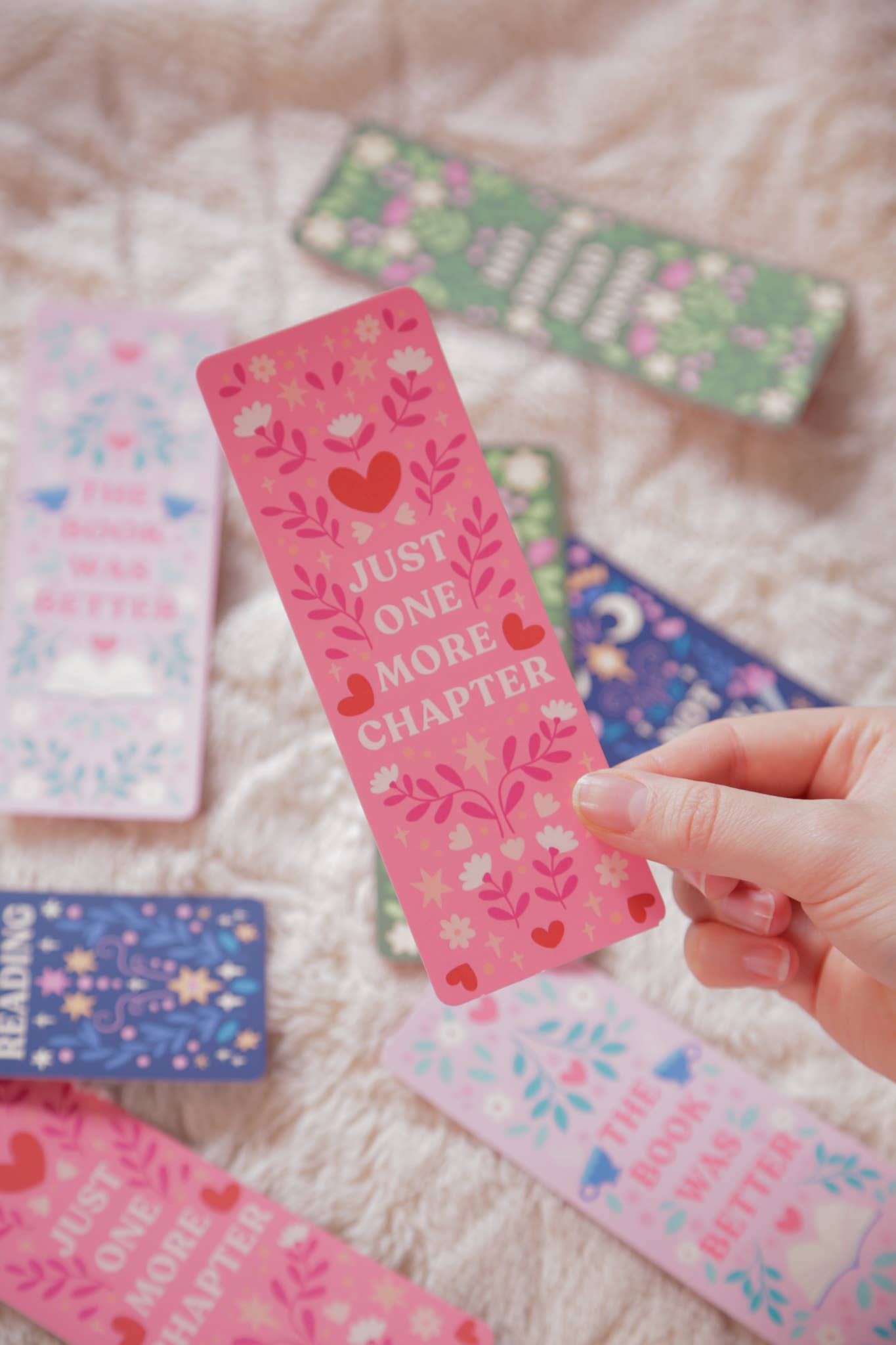 "Just One More Chapter" Bookmark | Ideal Gift for Readers