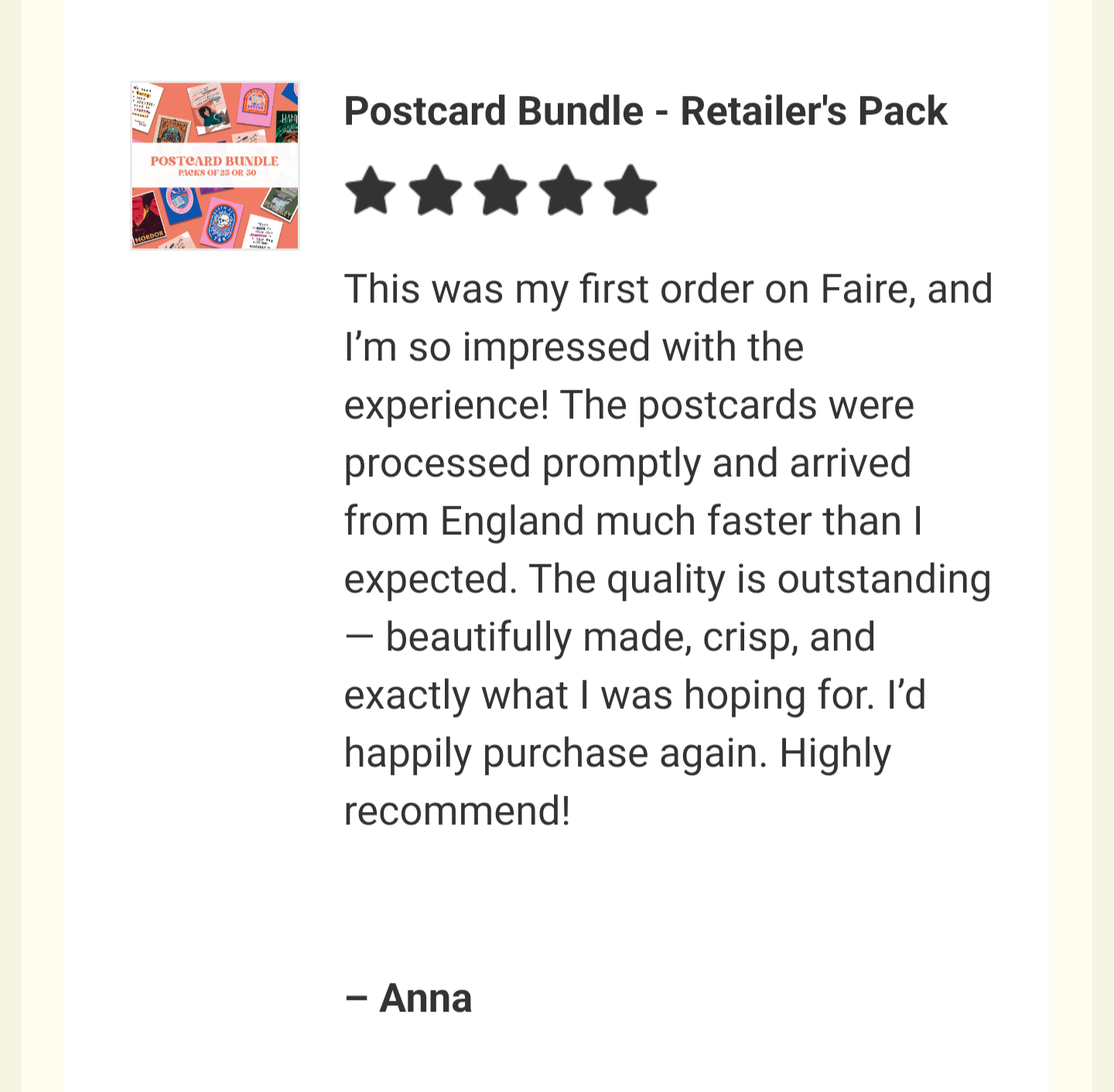 Postcard Bundle - Retailer's Pack
