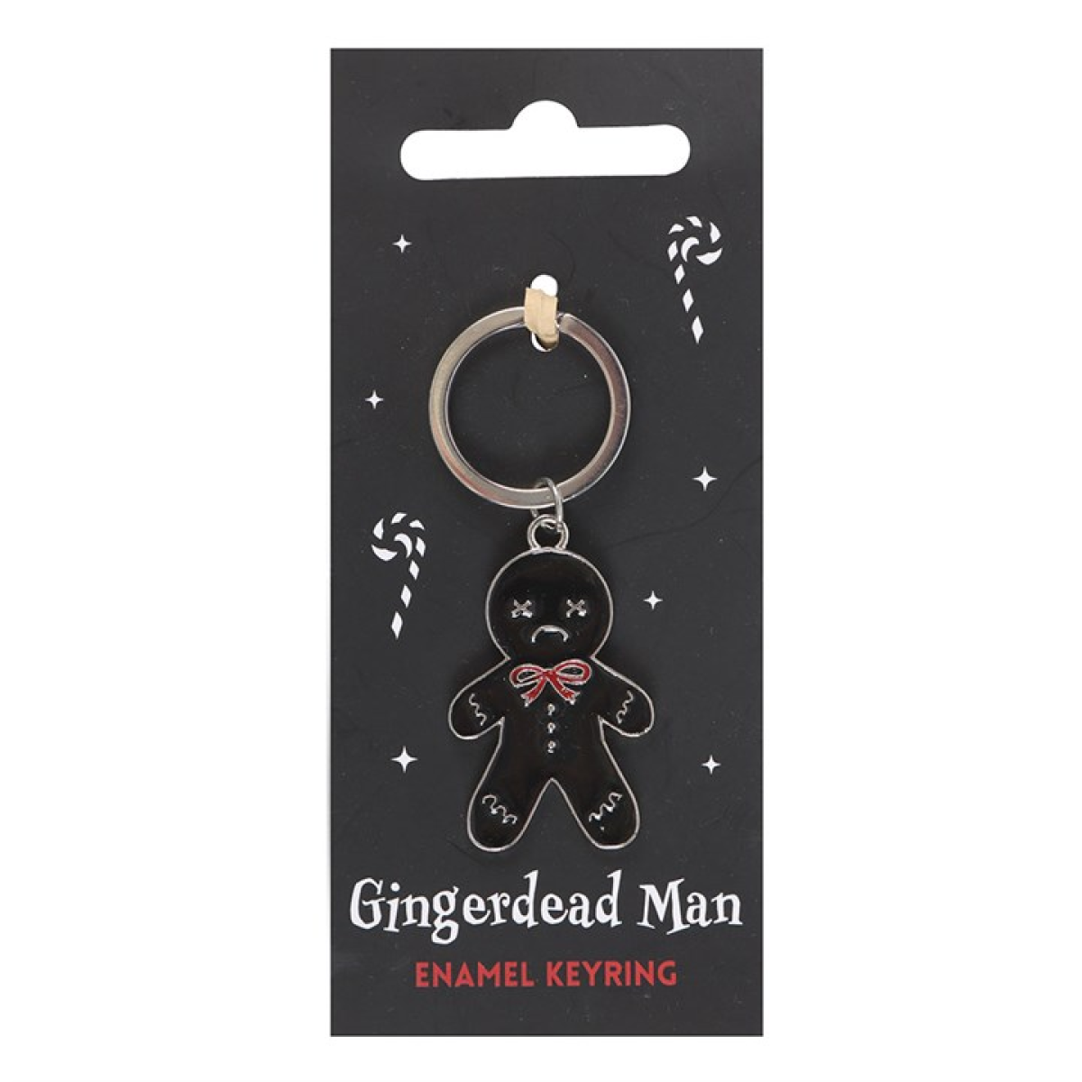 Spooky Gingerdead Man Keyring