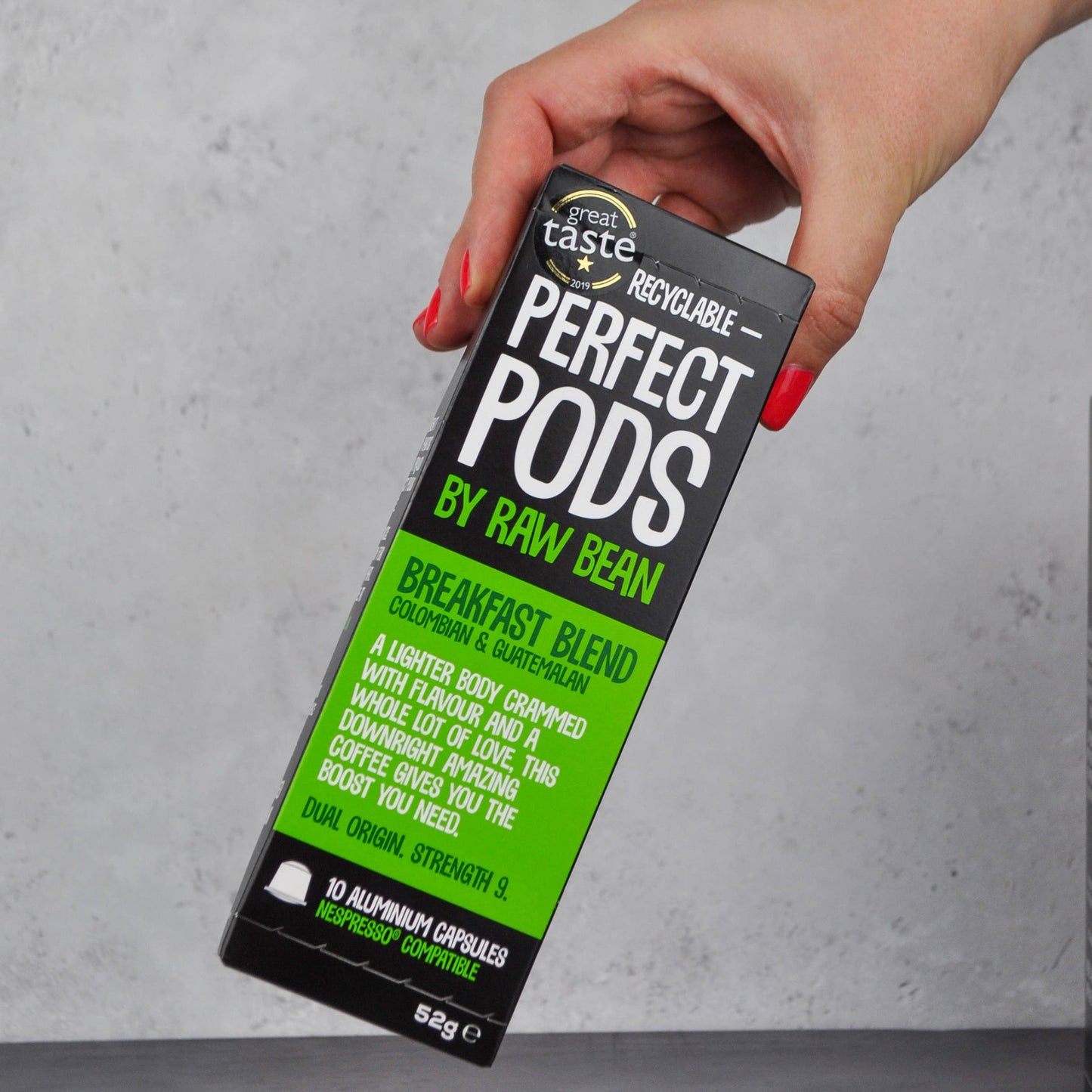 Breakfast Blend Perfect Pods (strength 9) - 100% Aluminium