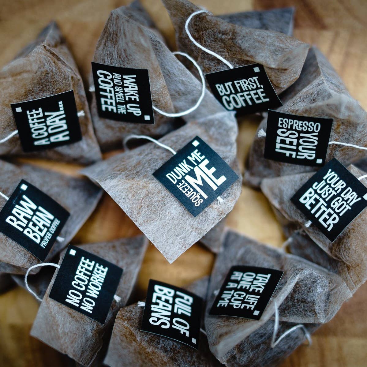 Deliciously Dark - Coffee Bean Bags x 10