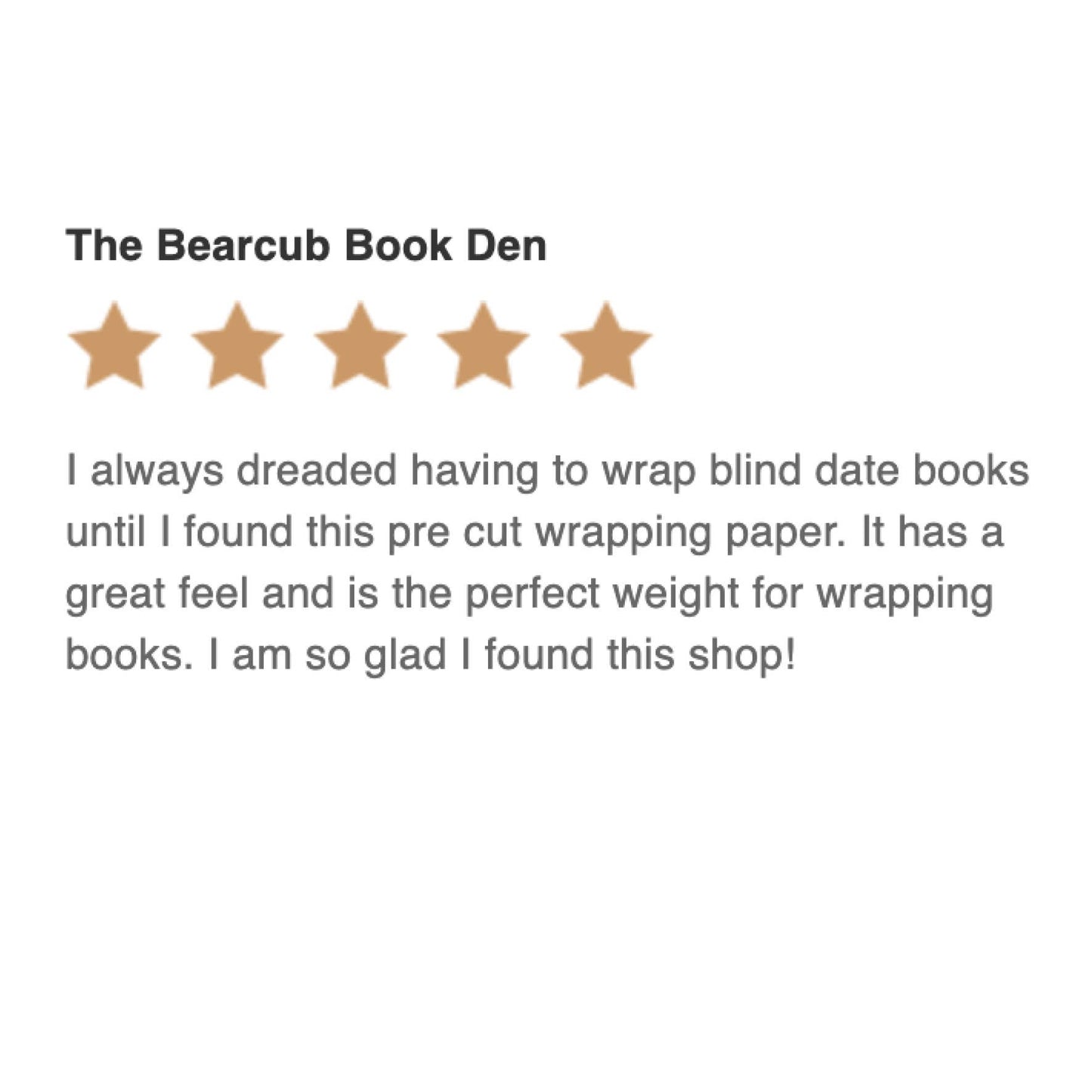 Blind Date With a Book Gift Wrap 100 Sheets