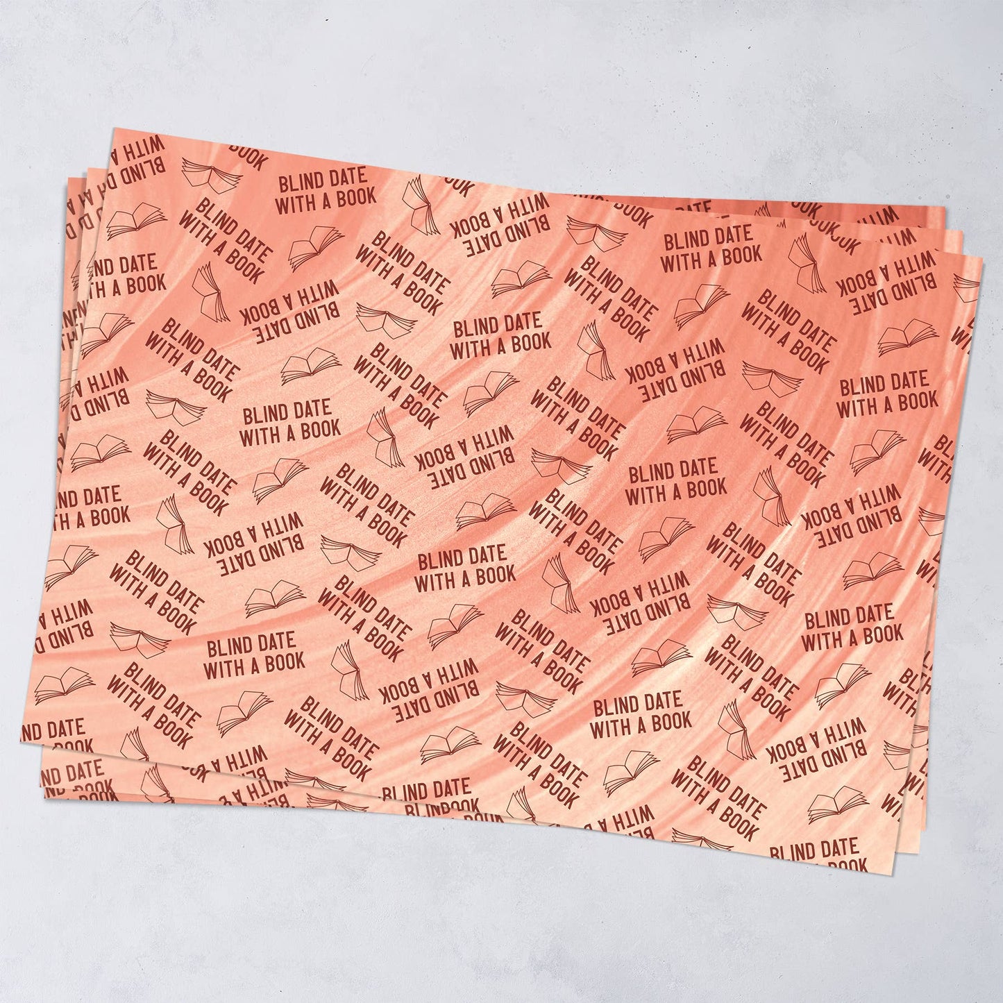 Blind Date With a Book Gift Wrap 100 Sheets
