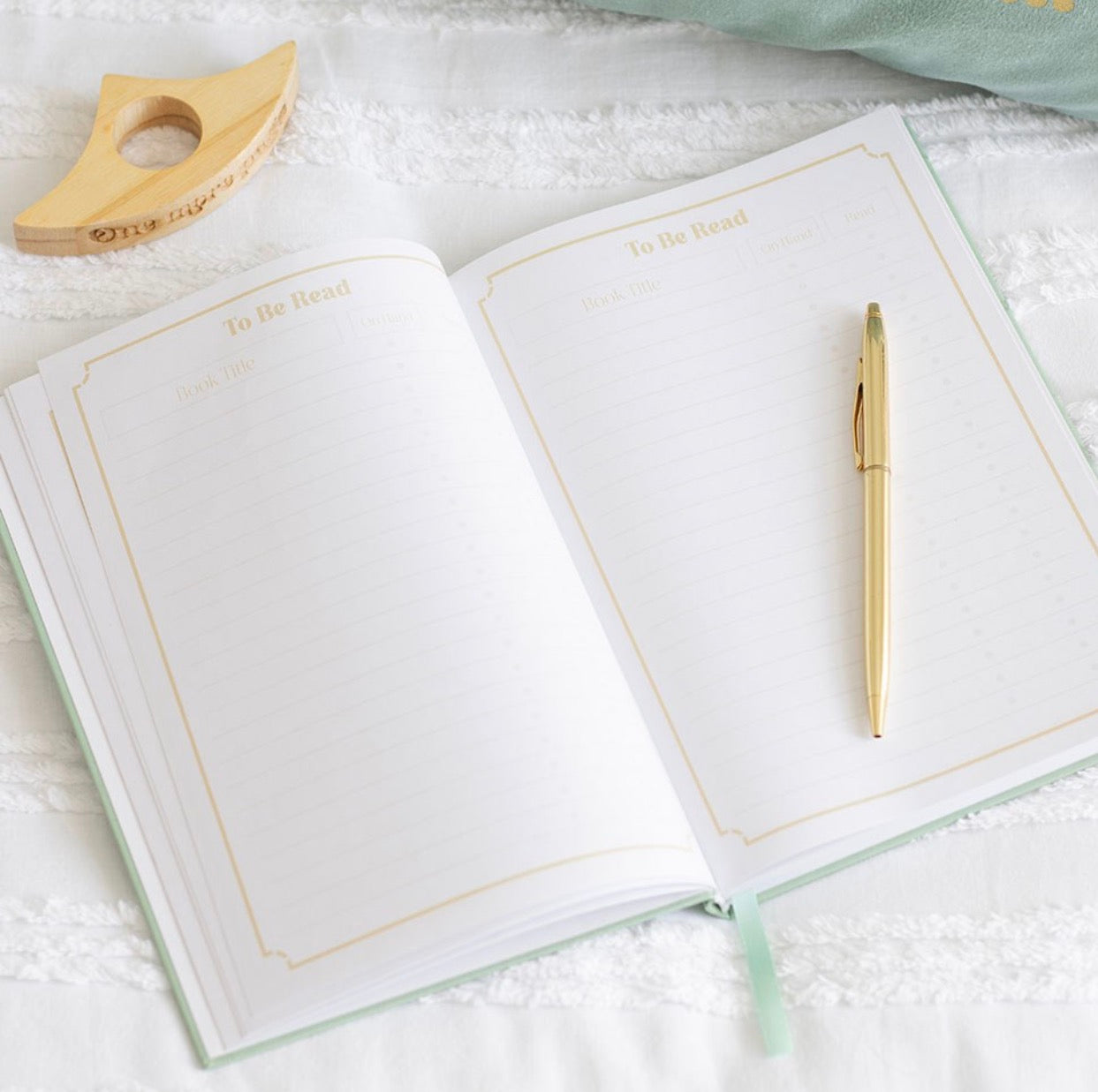 Green Reading Journal A5 Notebook