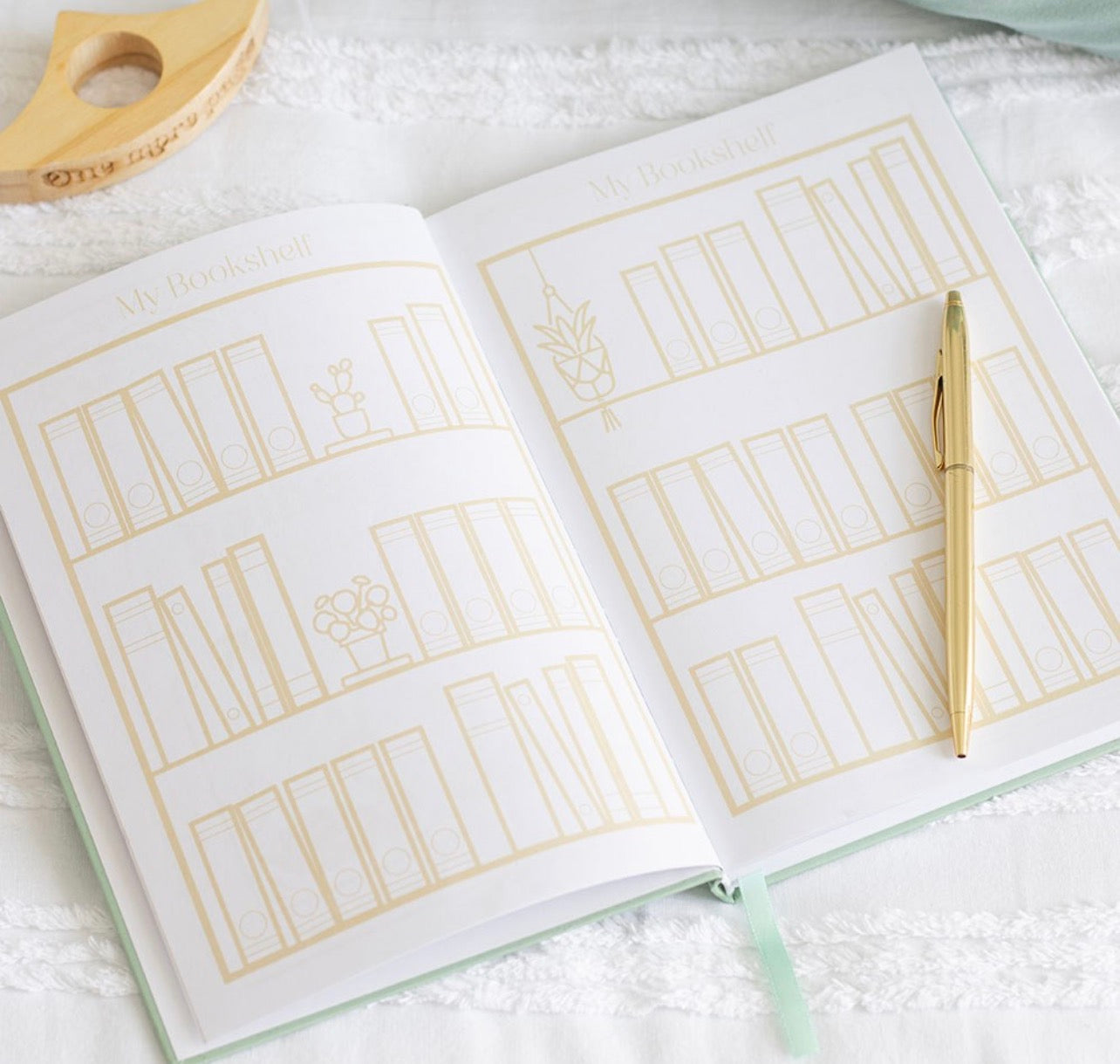 Green Reading Journal A5 Notebook