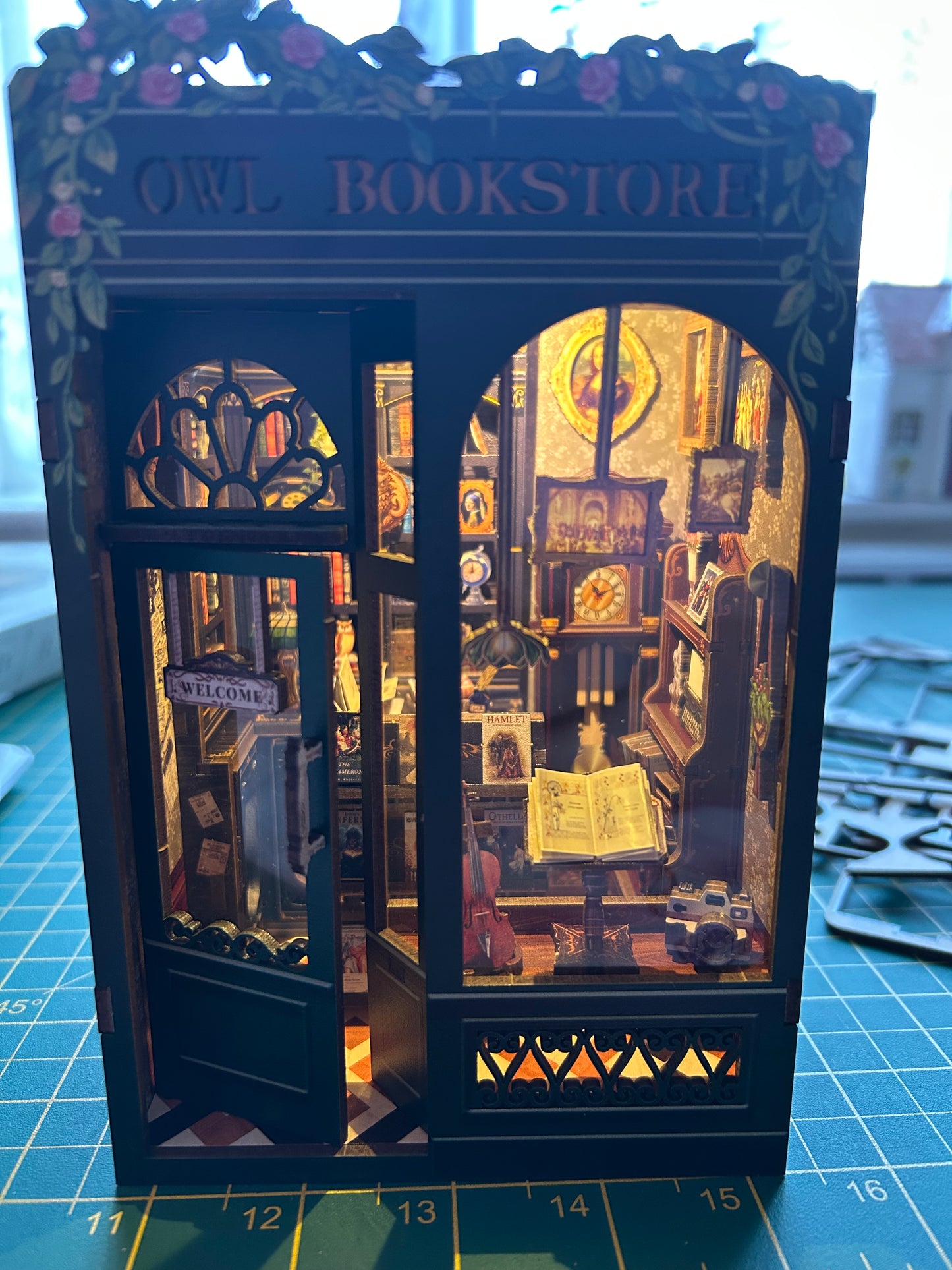 Owl Bookstore Book Nook Kit