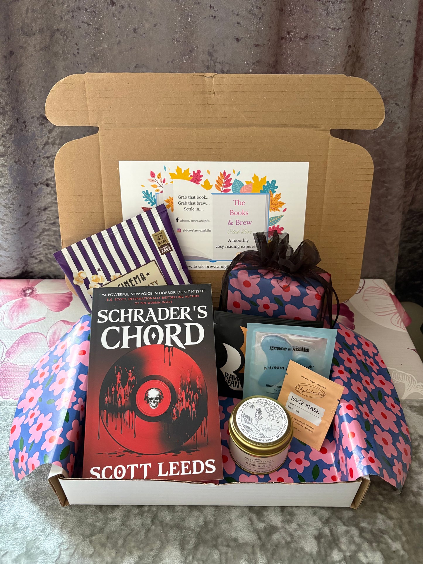 The Books & Brew Monthly Club Box