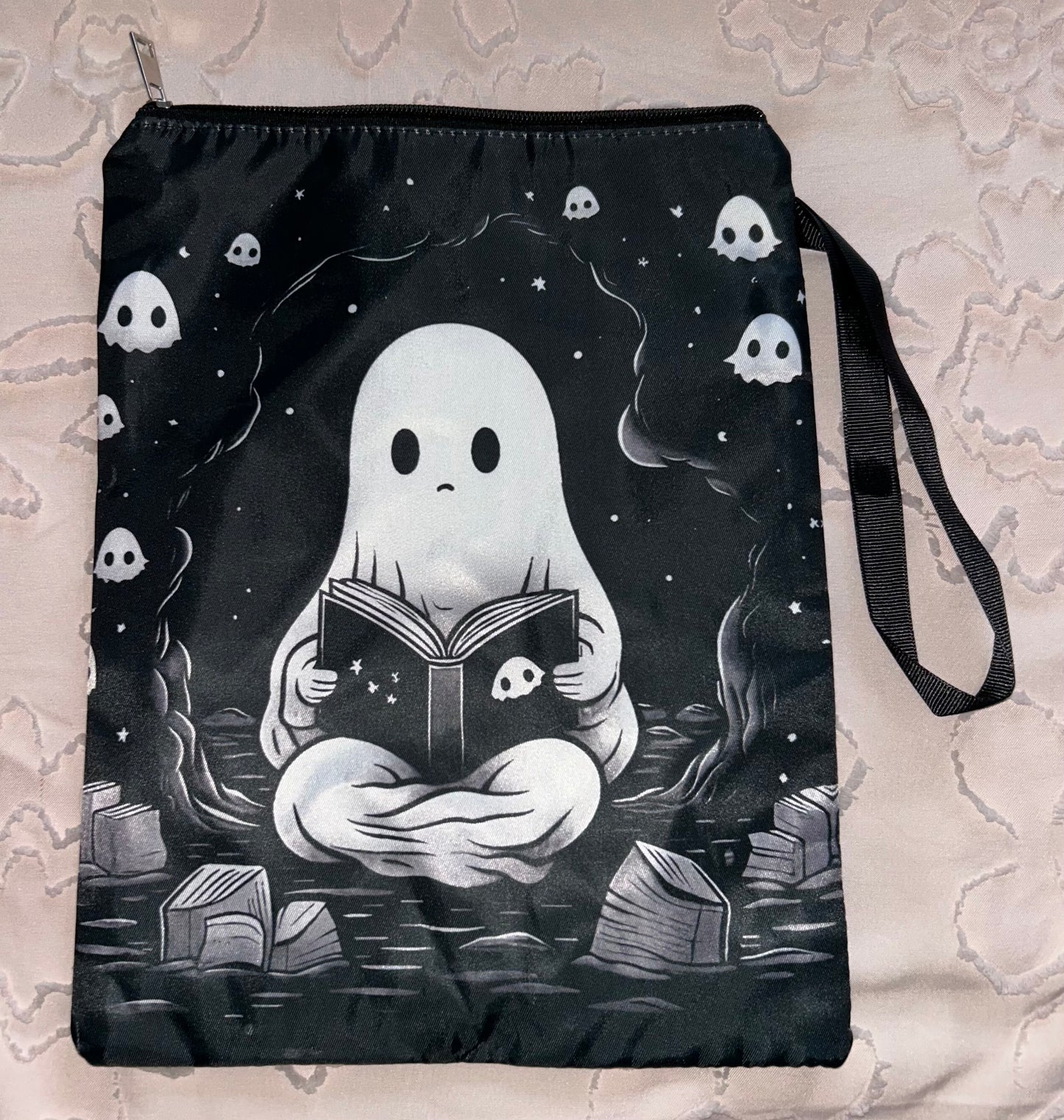 Ghost Reading Book Pouch