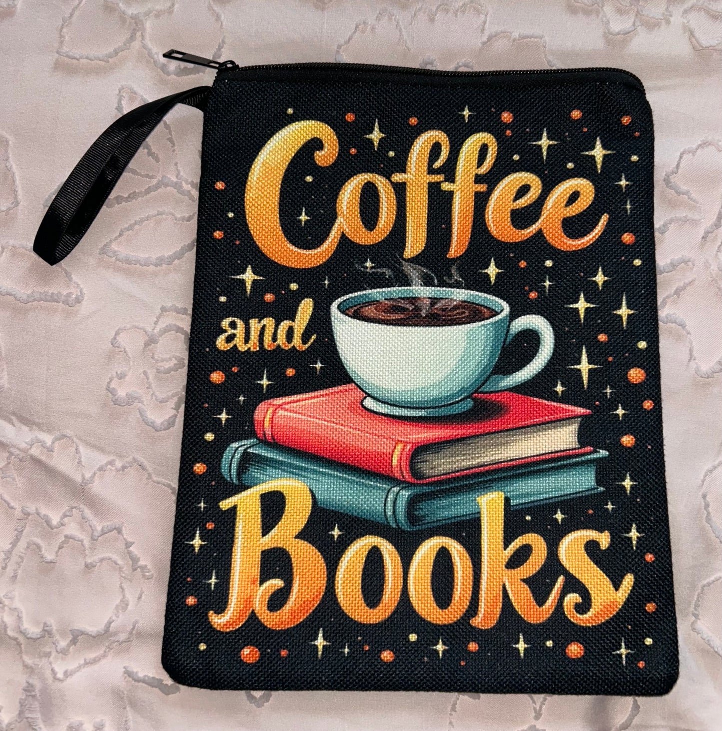 Coffee and Books Book Pouch