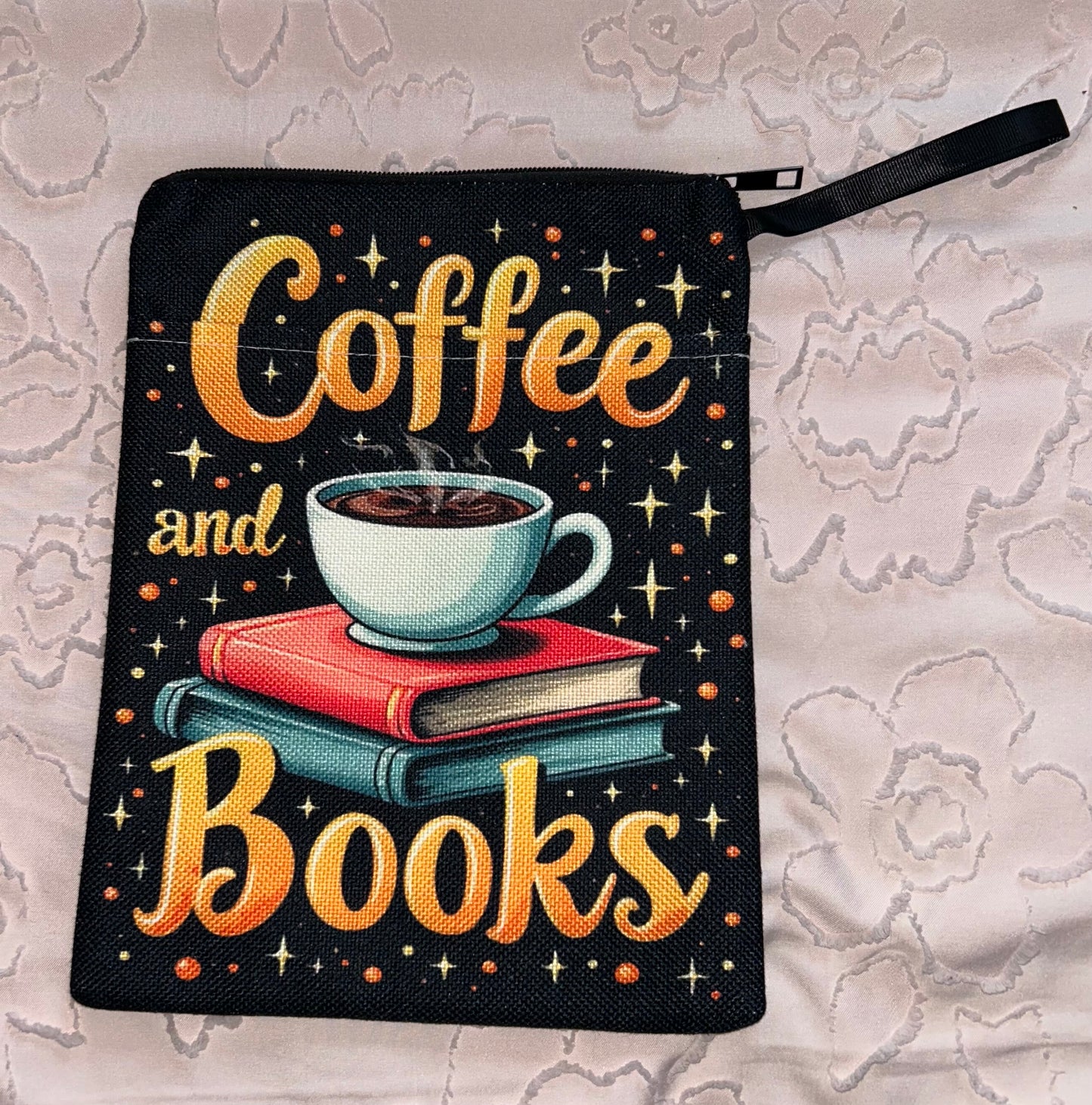 Coffee and Books Book Pouch