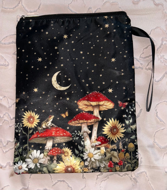 Toadstool Book Pouch