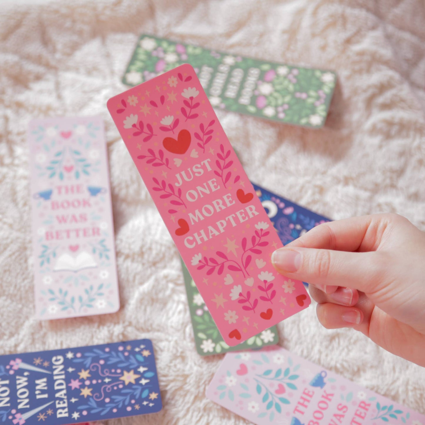 "Just One More Chapter" Bookmark | Ideal Gift for Readers