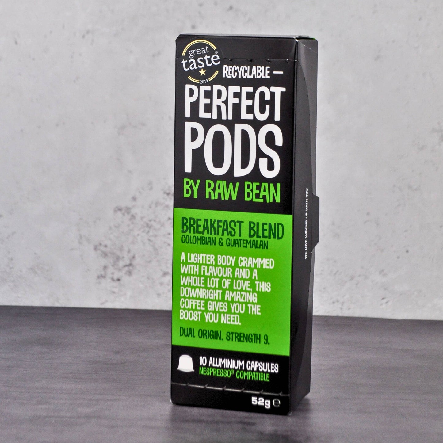 Breakfast Blend Perfect Pods (strength 9) - 100% Aluminium