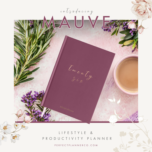 2026 Productivity & Lifestyle Planner - Mauve